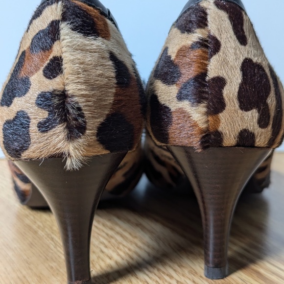 Pedro Miralles leopard heels euro 39 / size 8.5 - Picture 4 of 9